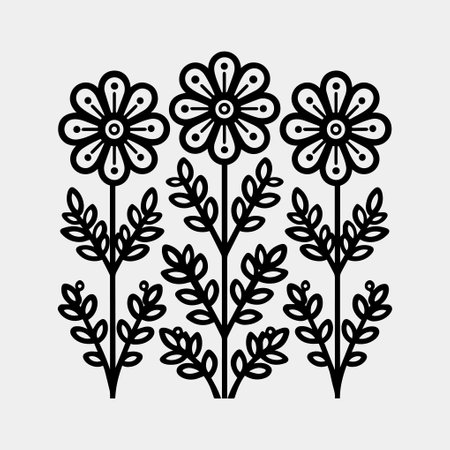flower icon design, vector illustrationのイラスト素材