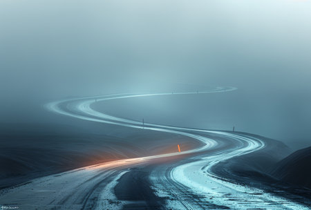 beautiful view of the mountains. travel and natureの素材