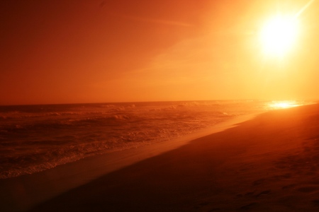 Bugel beach atmosphere and Karangwuni in Kulon Progo, jogjakarta の写真素材