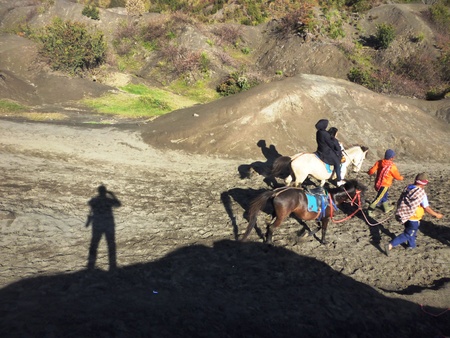 Mount Bromo National Park, east Java, Indonesiaのeditorial素材