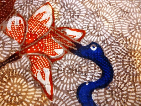 Javanese Batik Seamless  Pattern from kudus, central java, indonesiaの写真素材