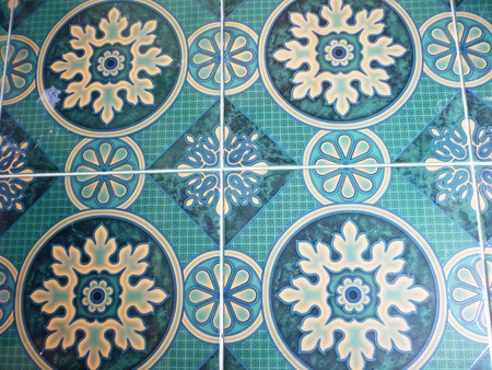 tile illustration of my home seamless pattern