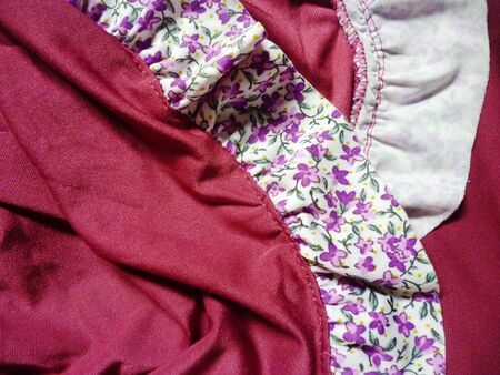 closeup pattern texture of general traditional textile style native from fabric weave