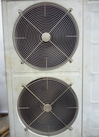 white ventilation fanの写真素材