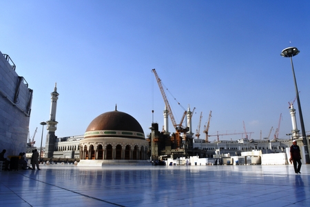 activities around Masjidil Haram, Makkah, Saudi Arabiaのeditorial素材