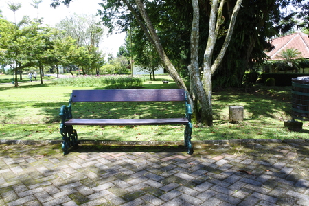 Garden view Nusantara West Java Indonesiaの写真素材