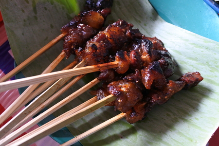 maranggi satay typical food prom Purwakartaの写真素材