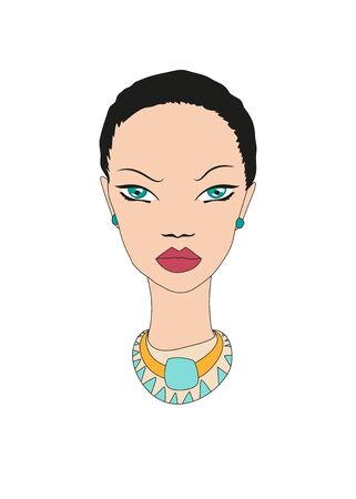 Woman beauty backgroundのイラスト素材