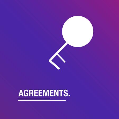 Agreements Between people backgroundのイラスト素材