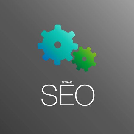 SEO settings for business locationのイラスト素材