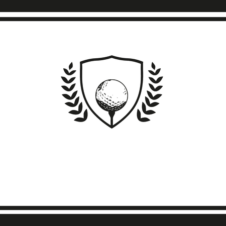 Golf tournament  for competitionのイラスト素材