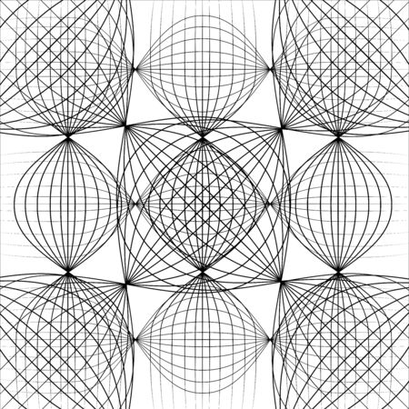 Abstract black background internet networkのイラスト素材