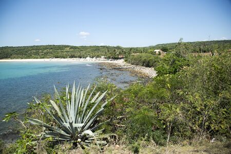 Vietnam Phu yen Da Dia landmarkの写真素材