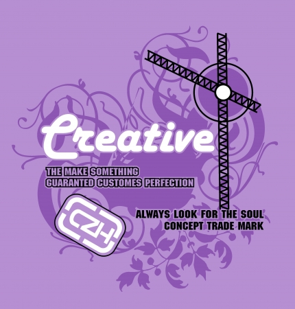 design can for referrals images t-shirts, clothing and brand-based のイラスト素材