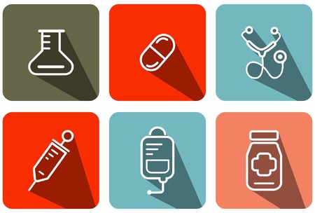 icons for Web and Mobileのイラスト素材