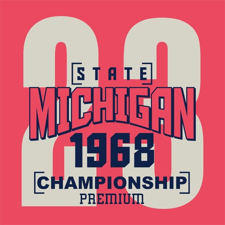 Graphic design alphabet, numbers and typography for shirt and printのイラスト素材