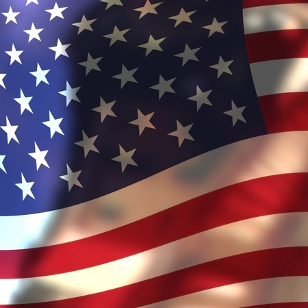 Image of USA flag illustration texture background 