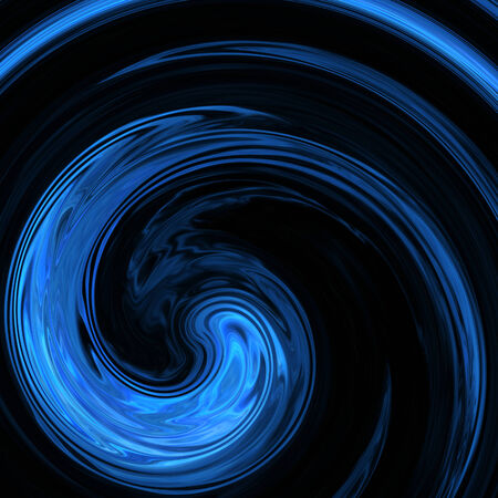 Blue spiral abstract background 