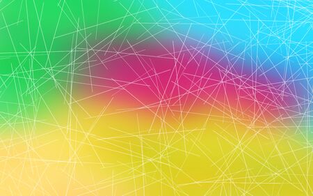 colorful abstract background with scratch lines on the surface.の写真素材