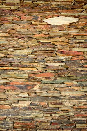 stone wallの写真素材
