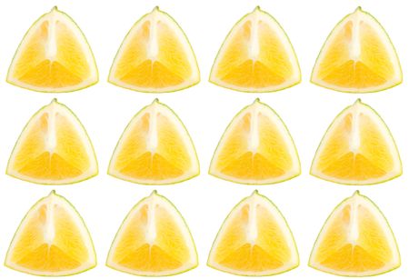 one isolated green orange in white backgroundの写真素材