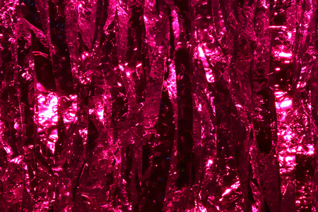 Plastic sheet metal shiny. When it hits light it will reflect. Put together Use as a beautiful...