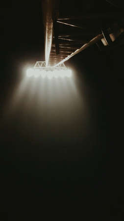 Lighting in the dark.の素材