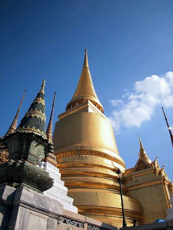 Temple in Bangkok Thailandの素材