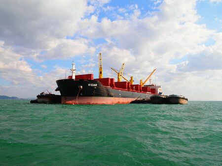 Freighter ship