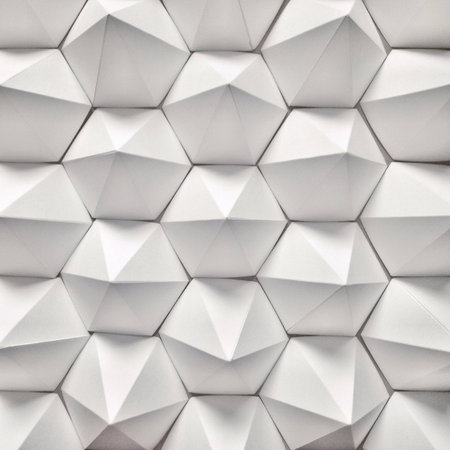 Paperwork, shape,, patterns, geometric, white, background, abstract.の素材