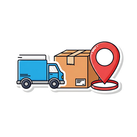 delivery service design, vector illustration eps10 graphic. shipping symbolの素材
