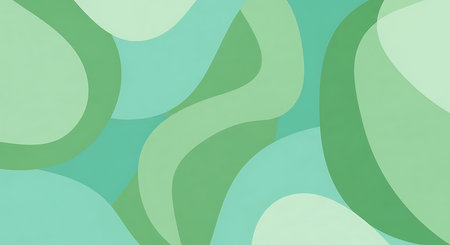 abstract background green and turquoise colors. Vector illustration.の素材