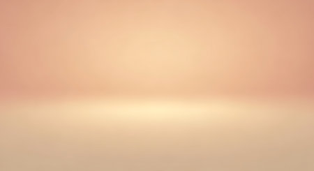 Empty orange studio room background with copy space for display your products.の素材