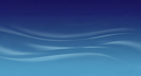 abstract blue background with some smooth lines in it (3d render)の素材