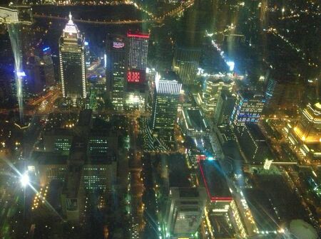 On the top of the highest building, Taipei, Taiwanの素材