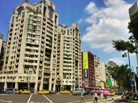 Day time in Taipei, Taiwanの素材