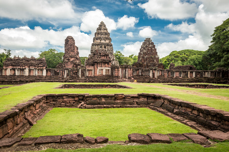 Prasat Hin Phimai Historical Park In Thailandのeditorial素材