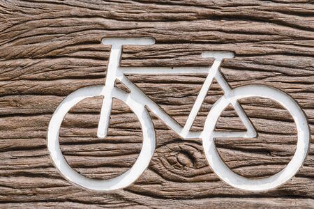 Bicycle Signの写真素材