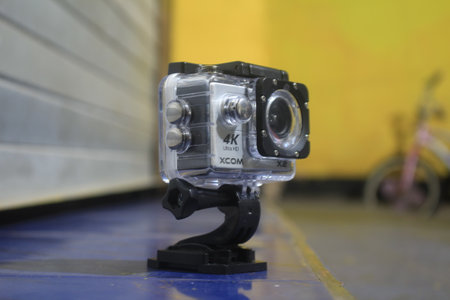 One example is pirated cameraの写真素材