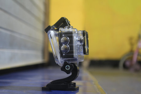 One example is pirated cameraの写真素材