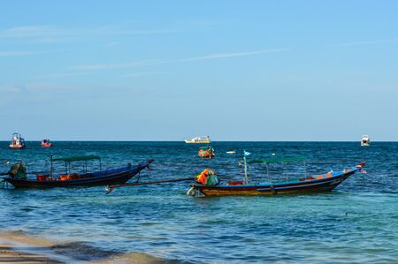 Summer beautiful sea in the south of Thailand.の写真素材