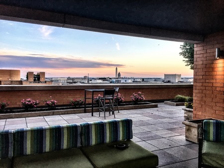 Washington Skyline at Dawnの写真素材