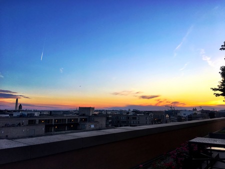 Washington Skyline at Dawnの写真素材