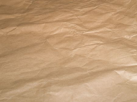 Yellowish corrugated paper  textureの写真素材