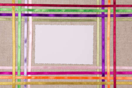 Beautiful art background  with scrapbooking elementsの写真素材