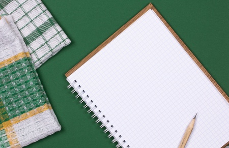 Beautiful art background  with a notebook for notesの写真素材