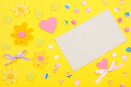 Beautiful art background  with scrapbooking elementsの写真素材