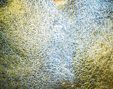 Beautiful abstract background in yellow blue tonesの写真素材