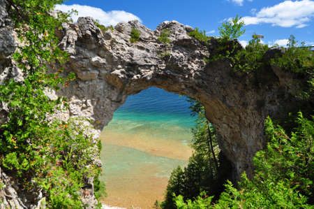 Arch Rockの写真素材