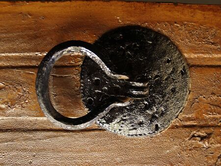 key on the doorの写真素材